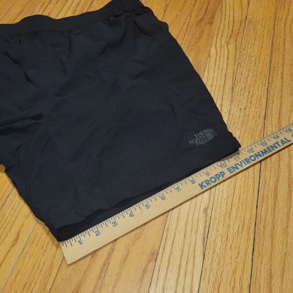 Mens Large Flash Dry The North Face Mens - Pull-On Adventure Shorts - TNF Black
